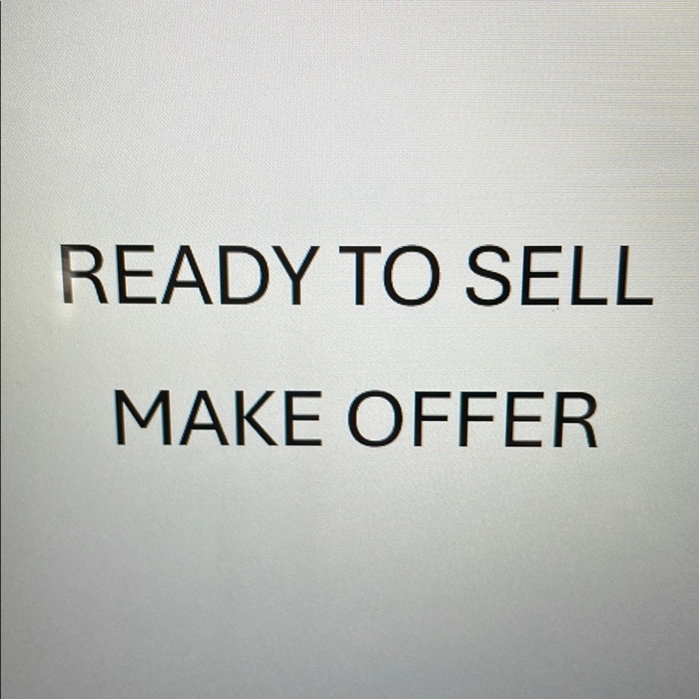 Ready to Sell Sign